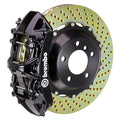 Brembo GT Big Brake Kit Front 6-Piston 380x32 - Toyota Alphard AH30 16-22 - GT Black Drilled - Revzone