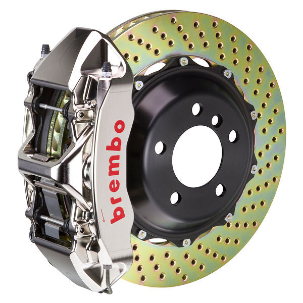 Brembo GT Big Brake Kit Front 6-Piston 355x32 - Porsche 930 80-89 - GT-R Drilled - Revzone
