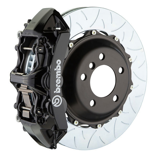Brembo GT Big Brake Kit Front 6-Piston 355x32 - Porsche 930 80-89 - GT Black Slotted Type 3 - Revzone