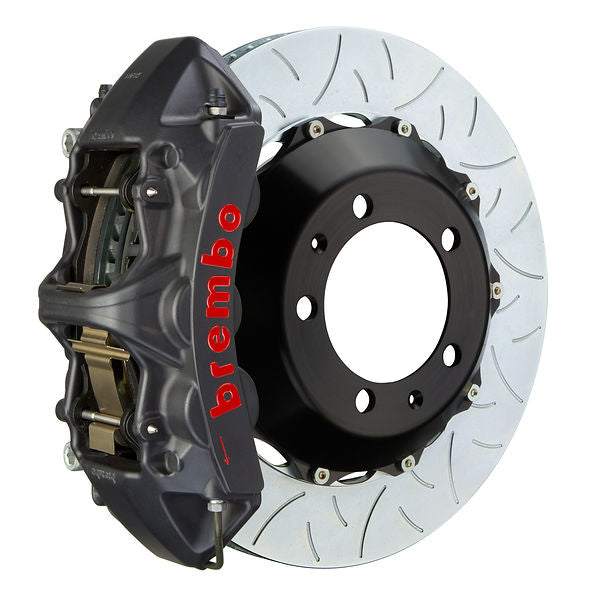 Brembo GT Big Brake Kit Front 6-Piston 355x32 - Porsche 930 80-89 - GT-S Black Slotted Type 3 - Revzone