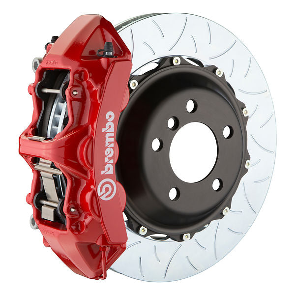 Brembo GT Big Brake Kit Front 6-Piston 355x32 - Porsche 930 78-79 - GT Red Slotted Type 3 - Revzone