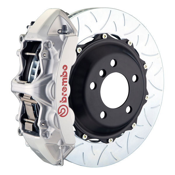 Brembo GT Big Brake Kit Front 6-Piston 355x32 - Porsche 930 80-89 - GT Silver Slotted Type 3 - Revzone