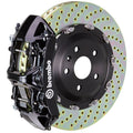 Brembo GT Big Brake Kit Front 6-Piston 380x34 - Audi RS3 Sportback 8V 15-20 - GT Black Drilled - Revzone