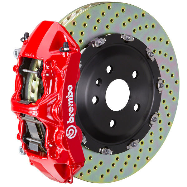 Brembo GT Big Brake Kit Front 6-Piston 380x34 - Mercedes-Benz Metris W447 16-23 - GT Red Drilled - Revzone