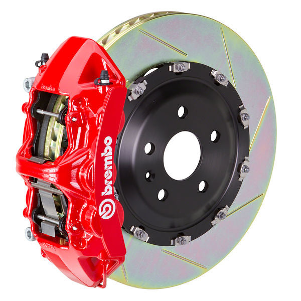 Brembo GT Big Brake Kit Front 6-Piston 380x34 - BMW 1-Series F40 F44 16+ - GT Red Slotted Type 1 - Revzone