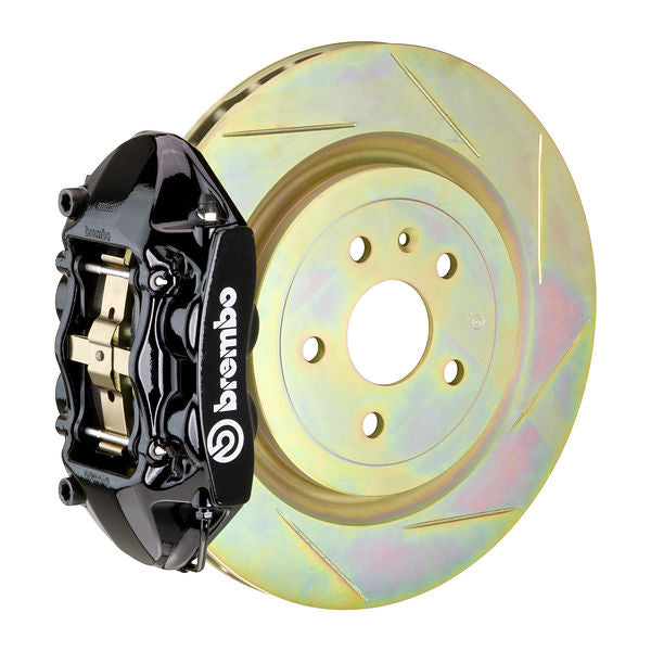 Brembo GT Big Brake Kit Front 4-Piston 336x28 - Volvo C30 08-13 - GT Black Slotted Type 1 - Revzone