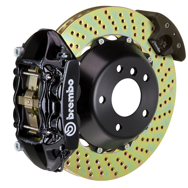 Brembo GT Big Brake Kit Front 4-Piston 345x28 - Scion FR-S ZN6 ZC6 12-20 - GT Black Drilled - Revzone