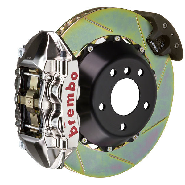 Brembo GT Big Brake Kit Rear 4-Piston 380x28 - Porsche Panamera, S, 4S, Turbo 970 09-16 - GT-R Slotted Type 1 - Revzone