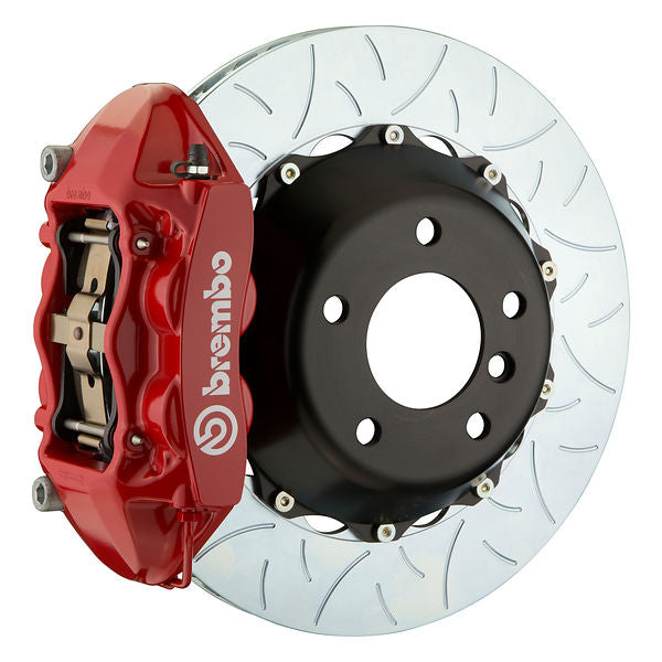 Brembo GT Big Brake Kit Front 4-Piston 345x28 - Scion FR-S ZN6 ZC6 12-20 - GT Red Slotted Type 3 - Revzone