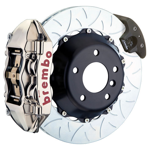 Brembo GT Big Brake Kit Rear 4-Piston 380x28 - Mercedes-Benz SL600 R230 03-12 - GT-R Slotted Type 3 - Revzone