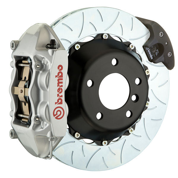 Brembo GT Big Brake Kit Rear 4-Piston 380x28 - Porsche Panamera, S, 4S, Turbo 970 09-16 - GT Silver Slotted Type 3 - Revzone