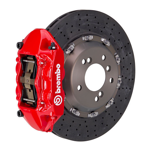 Brembo GT Big Brake Kit Front 4-Piston 328x28 - Mazda Miata MX-5 ND 16+ - GT Red Drilled - Revzone