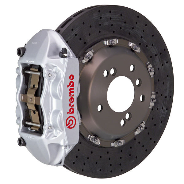 Brembo GT Big Brake Kit Front 4-Piston 328x28 - Mazda Miata MX-5 ND 16+ - GT Silver Drilled - Revzone