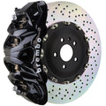 Brembo GT Big Brake Kit Front 8-Piston 412x38 - Mercedes-Benz G63 AMG, G65 AMG 12-18 - GT Black Drilled - Revzone