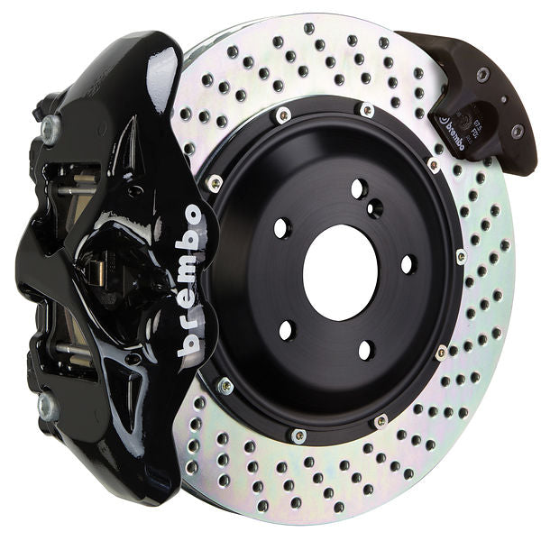 Brembo GT Big Brake Kit Rear 4-Piston 380x28 - BMW 330i, 330i xDrive, M340i, M340i xDrive G20 G22 19+ - GT Black Drilled - Revzone