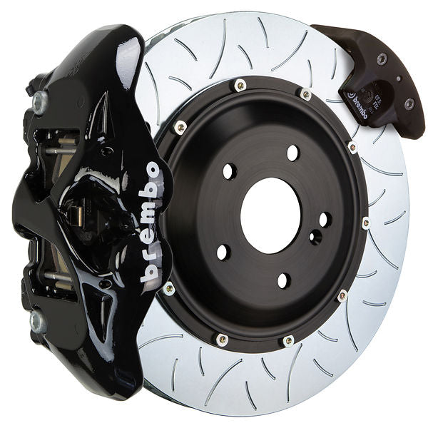 Brembo GT Big Brake Kit Rear 4-Piston 380x28 - Porsche Panamera, 4, 4S 971 17-23 - GT Black Slotted Type 3 - Revzone