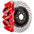 Brembo GT Big Brake Kit Front 6-Piston 380x34 - Toyota Alphard AH40 24+ - GT Red Drilled - Revzone