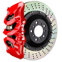 Brembo GT Big Brake Kit Front 6-Piston 405x34 - BMW 540i, 540i xDrive G30 17-23 - GT Red Drilled - Revzone
