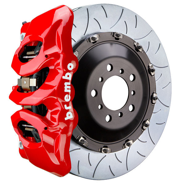 Brembo GT Big Brake Kit Front 6-Piston 405x34 - BMW X5 E70 F15 07-19 - GT Red Slotted Type 3 - Revzone