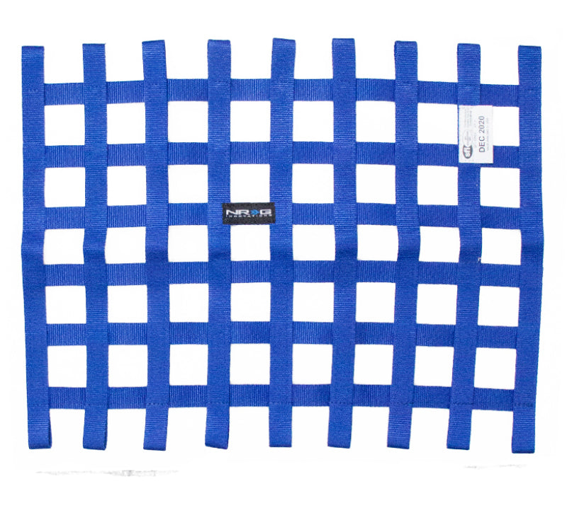 NRG SFI 27.1 Window Net 18in. x 23in. - Blue - NET-100BL