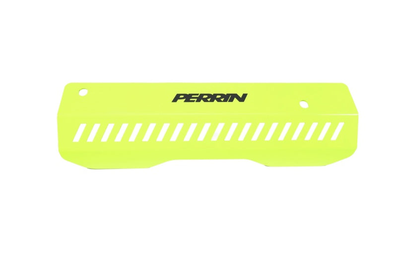 PERRIN 22-25 Subaru WRX Pulley Cover - Neon Yellow (SHORT - For Use w/PERRIN AOS) - PSP-ENG-154NY