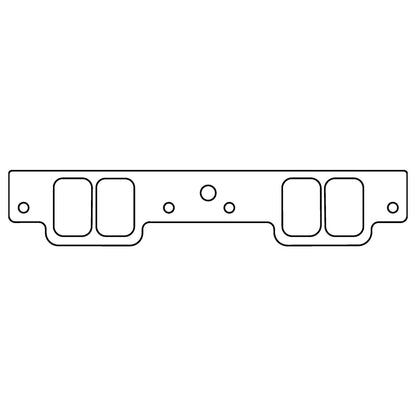 Cometic Chevy Gen-1 Small Block V8 .039in Fiber Intake Manifold Gasket Set - Brodix GB 2000 Heads - C5423-039