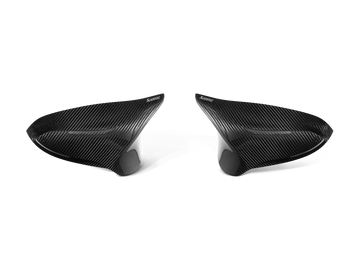 Akrapovic Carbon Fibre Mirror Cap Set - High Gloss - BMW M2 CS (F87N) / M2 Competition (F87N) / M3 (F80) / M4 (F82, F83)