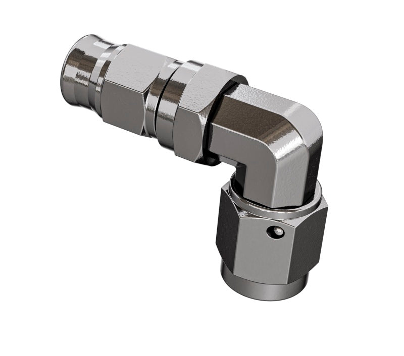 Goodridge 90 Deg Forged Swivel Female for AN3 Fittings - P6690-03C