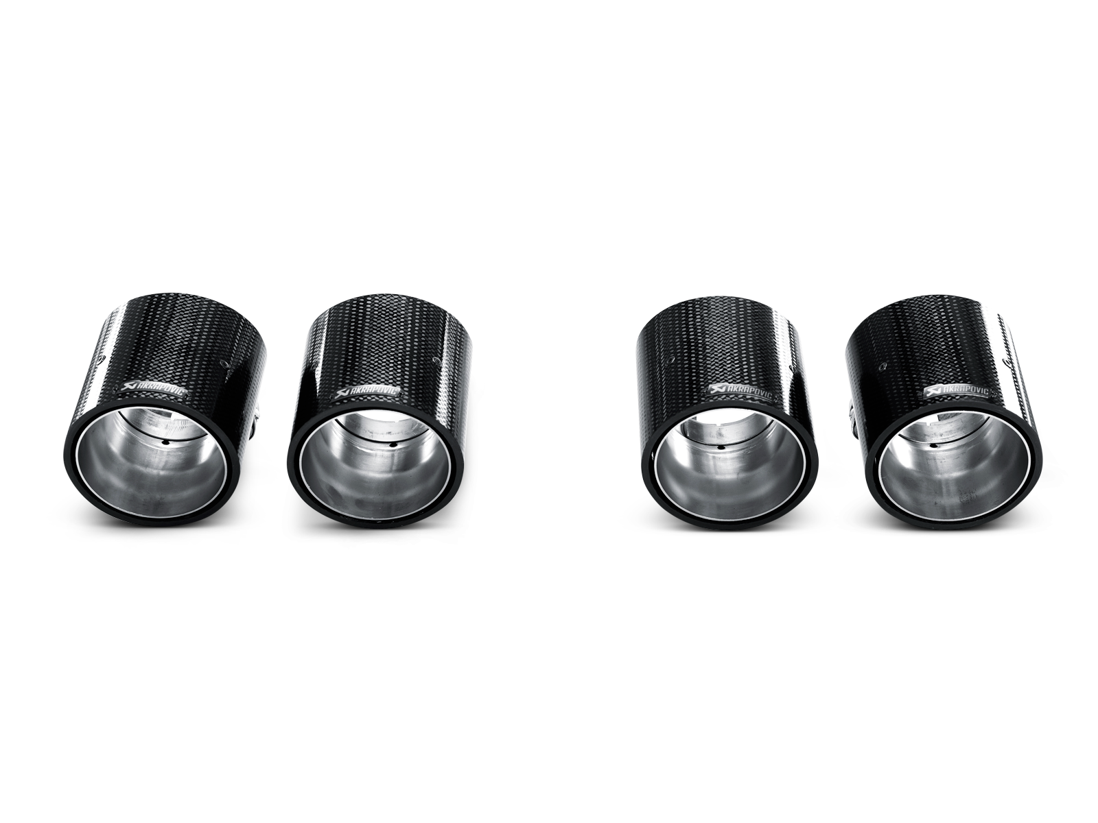Akrapovic Tail pipe set (Carbon) - BMW M3 (E90) 2013+ - TP-CT/3 - Revzone