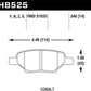 Hawk HPS Street Brake Pads - HB525F.540