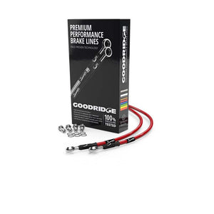 Goodridge 01-05 Suzuki GSF1200K1-K5 Red Clutch Lines - SU1201-1CC-RD