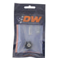 DeatschWerks 8AN ORB Male Plug Fitting with 1/8in NPT Gauge Port - Anodized Matte Black - 6-02-0731-B