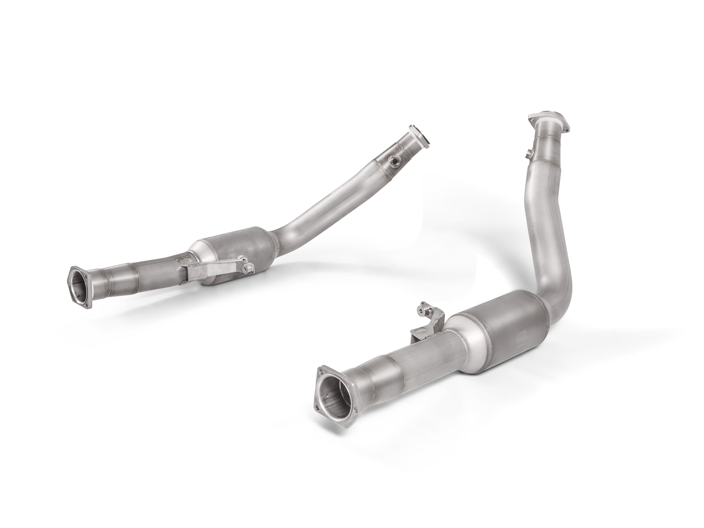 Akrapovic Downpipe Set w Cat (SS) - Mercedes-AMG G 63 (W463) 2018+ - DP-ME/SS/1 - Revzone