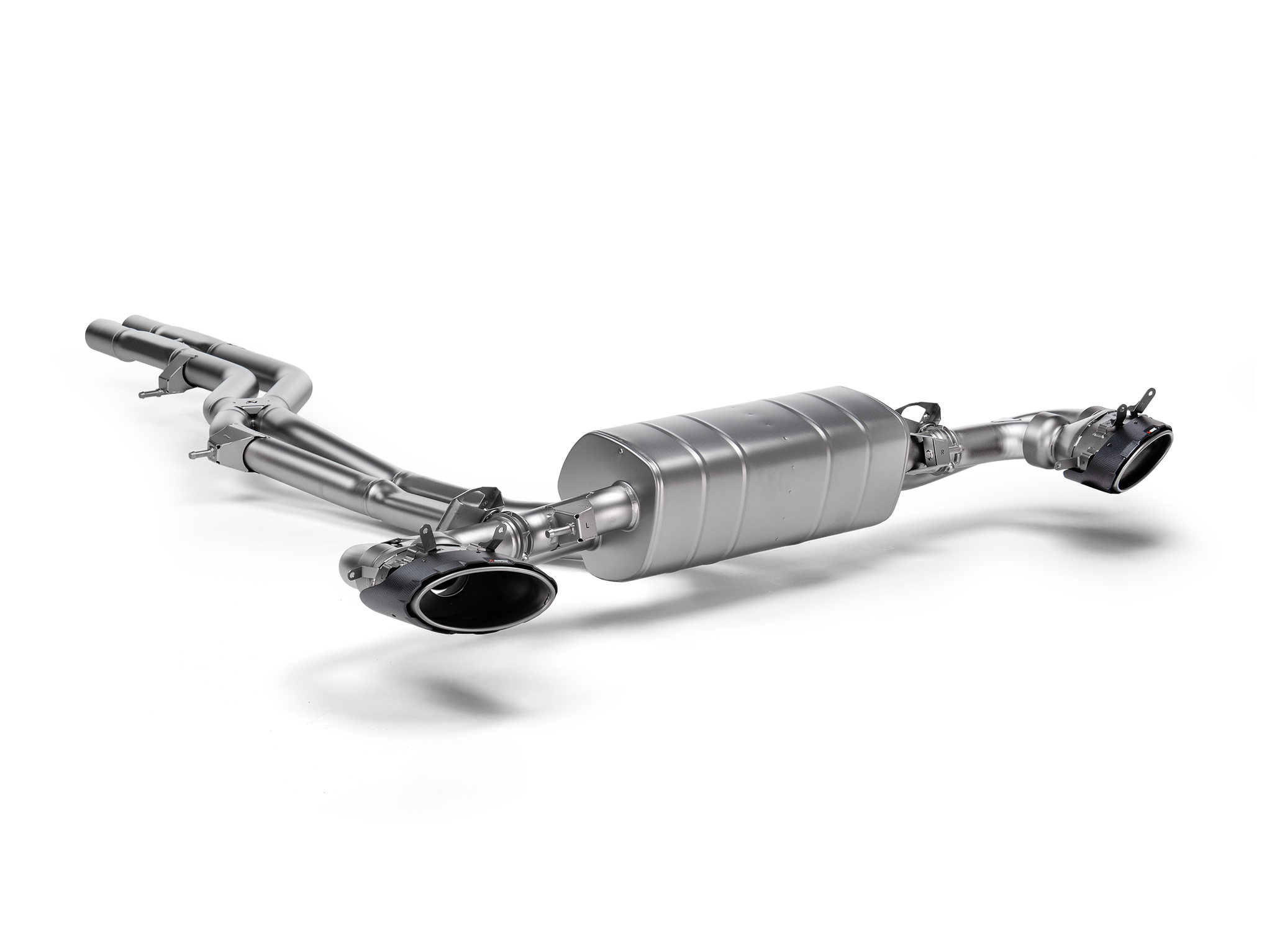 Akrapovic Link Pipe Set (Titanium) - Audi RS Q8 (4M) 2026+ - CO-AU/T/5 - Revzone