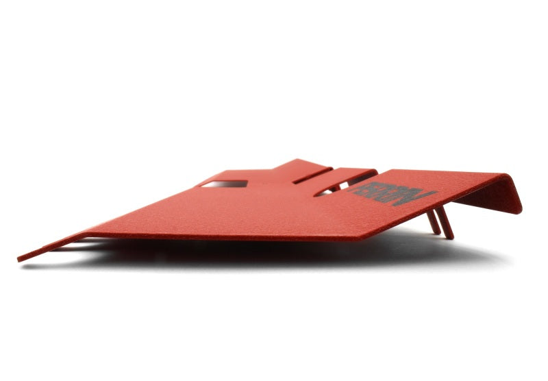 PERRIN 15-21 Subaru WRX/STI Radiator Shroud (Without OEM Intake Scoop) - Red - PSP-ENG-512-2RD