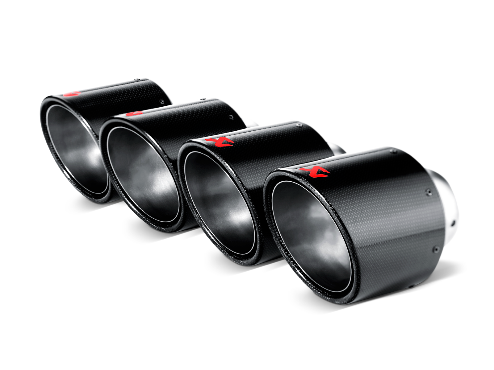 Akrapovic Tail pipe set (Carbon,dia 115 mm) - Chevrolet Corvette ZO6/ZR1 (C6) 2011+ - TP-CT/1 - Revzone