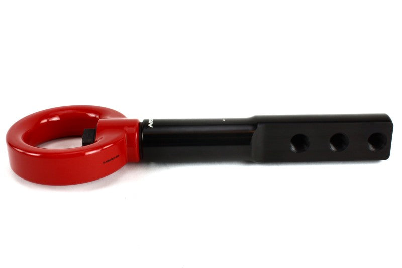 PERRIN 17-21 Honda Civic Si/Type R/Touring/Hatchback Tow Hook Kit Front - Red - PHP-BDY-231RD