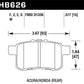 Hawk Performance Ceramic Street Brake Pads - HB626Z.577