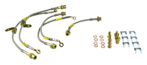 Goodridge 09-12 Cadillac CTS-V (All CTS-V w/ Brembo Brakes) Stainless Steel Brake Line Kit - 12238