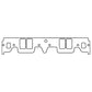 Cometic Chevrolet Gen-1 Small Block V8 .043in CFM-20 Intake Manifold Gasket Set - Brodix WP247 Head - C5426-043