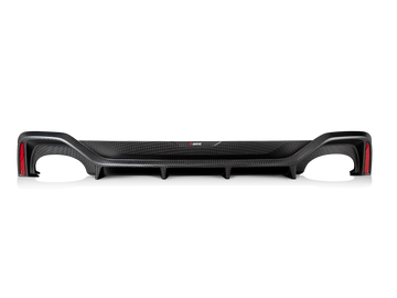 Akrapovic Rear Carbon Fibre Diffuser - Matte - Audi RS 6 Avant (C8) 2026+