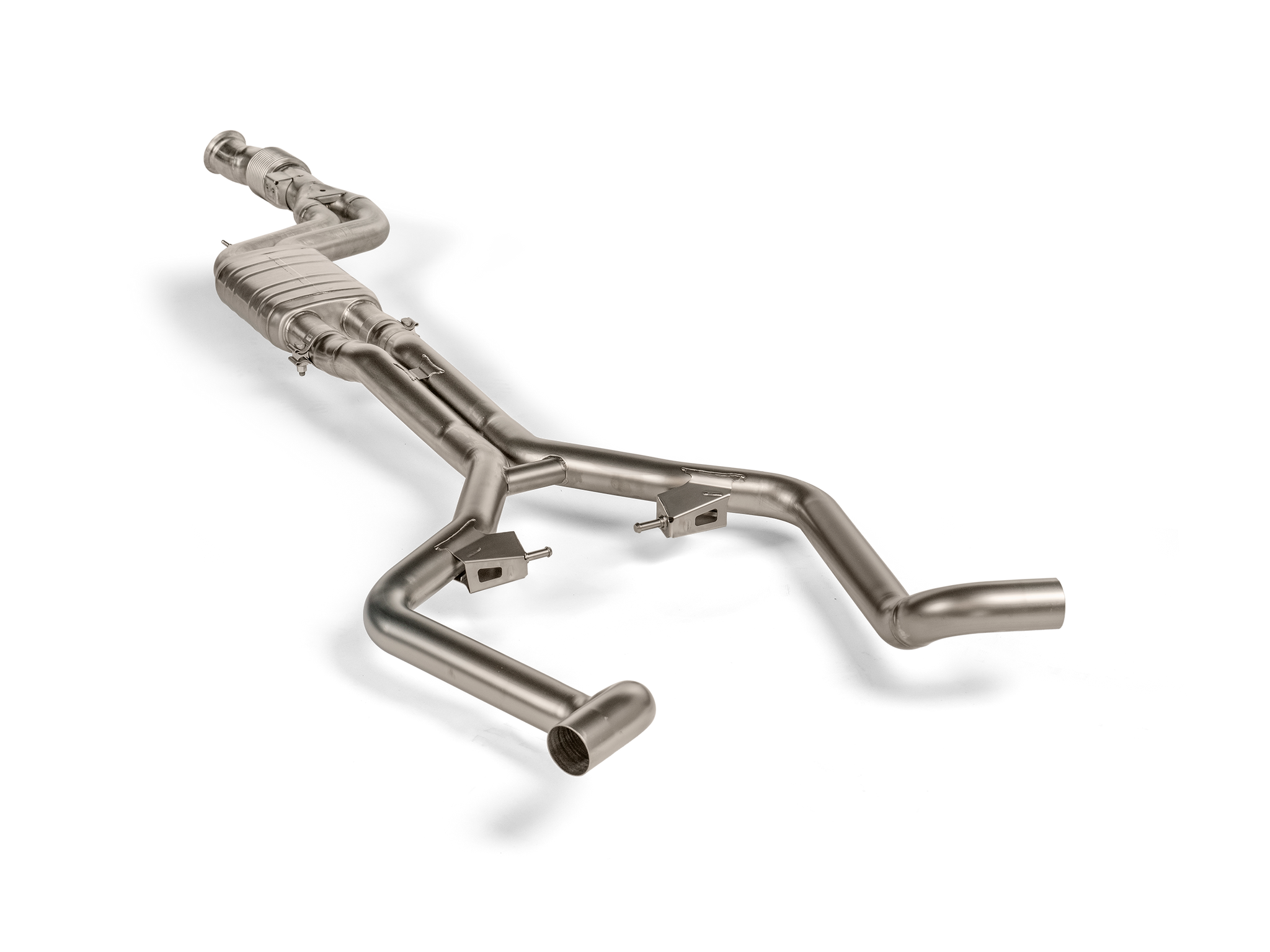 Akrapovic Evolution Link Pipe Set (Titanium) - Mercedes-AMG C 63 S E Performance (W206, S206) 2026+ - E-ME/T/7 - Revzone