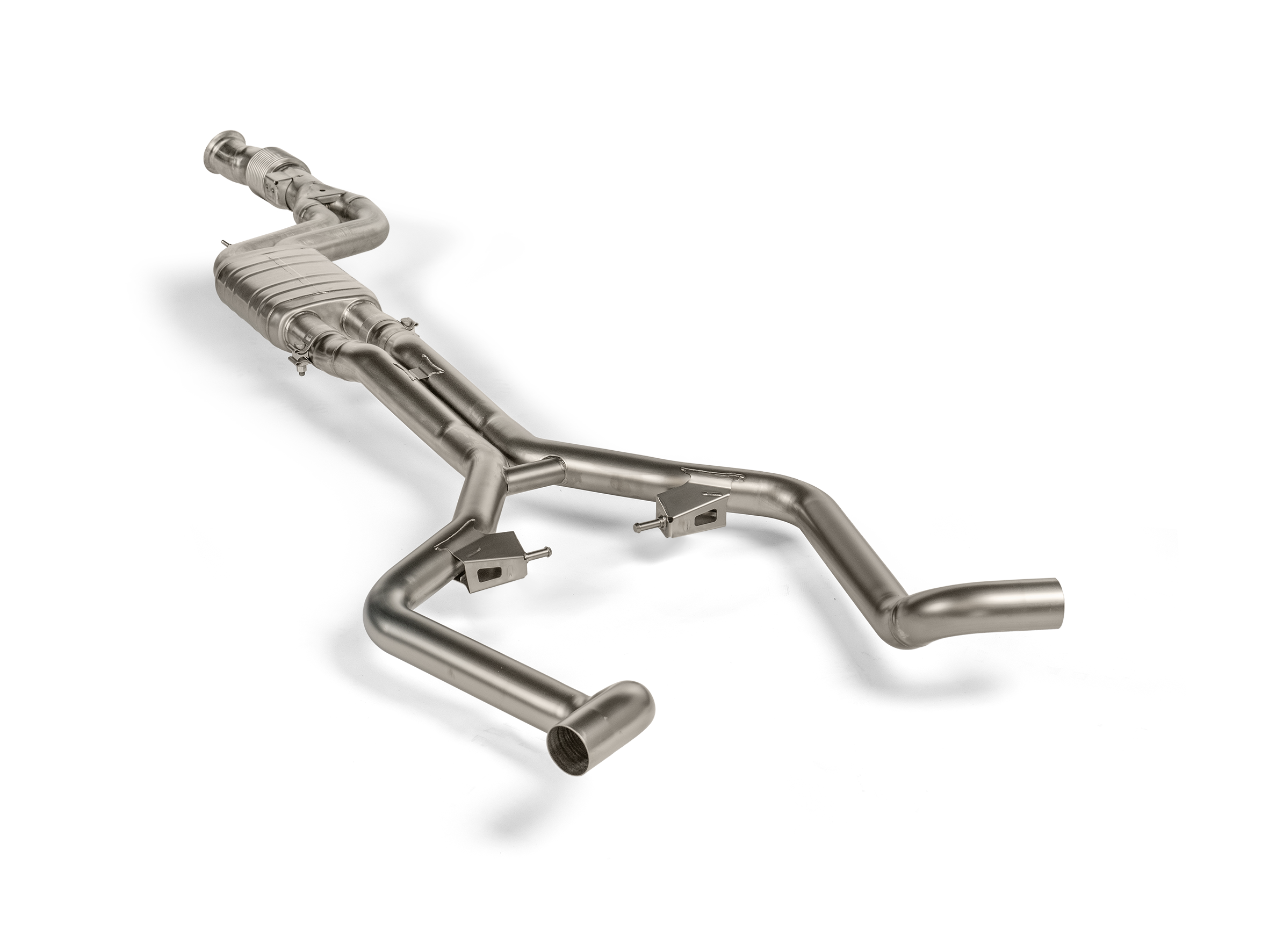 Akrapovic Evolution Link Pipe Set (Titanium) - Mercedes-AMG C 63 S E Performance (W206, S206) 2026+ - E-ME/T/7 - Revzone