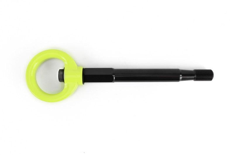 PERRIN 22-25 Subaru WRX / 18-23 Crosstrek / 20-25 OBXT Tow Hook Kit (Front) - Neon Yellow - PSP-BDY-237NY
