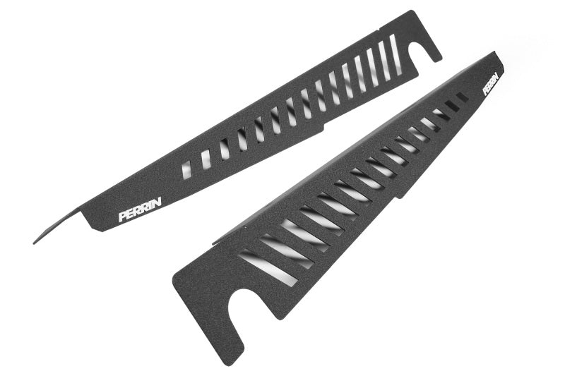 PERRIN 22-25 Subaru WRX Fender Shroud Set - Black - PSP-ENG-551BK