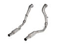 Akrapovic Downpipe / Link pipe set (SS) - Audi RS 6 Avant (C8) 2026+ - DP/L-AU/SS/1 - Revzone