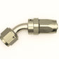 DeatschWerks 8AN Female Swivel 45-Degree Hose End CPE - 6-02-0806