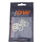 DeatschWerks -6 AN Aluminum Crush Washer (Pack of 10) - 6-02-0302