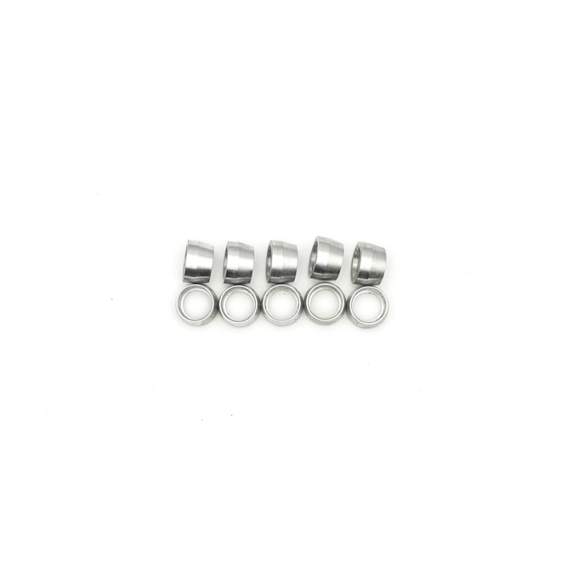DeatschWerks Replacement PTFE Hose End Olive Insert 6AN (Pack of 10) - 6-02-0867