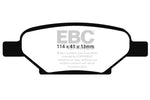 EBC 04-06 Chevrolet Cobalt 2.0 Supercharged Ultimax2 Rear Brake Pads - UD1033